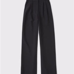 A&F Sloane Tailored Wide Leg Trouser